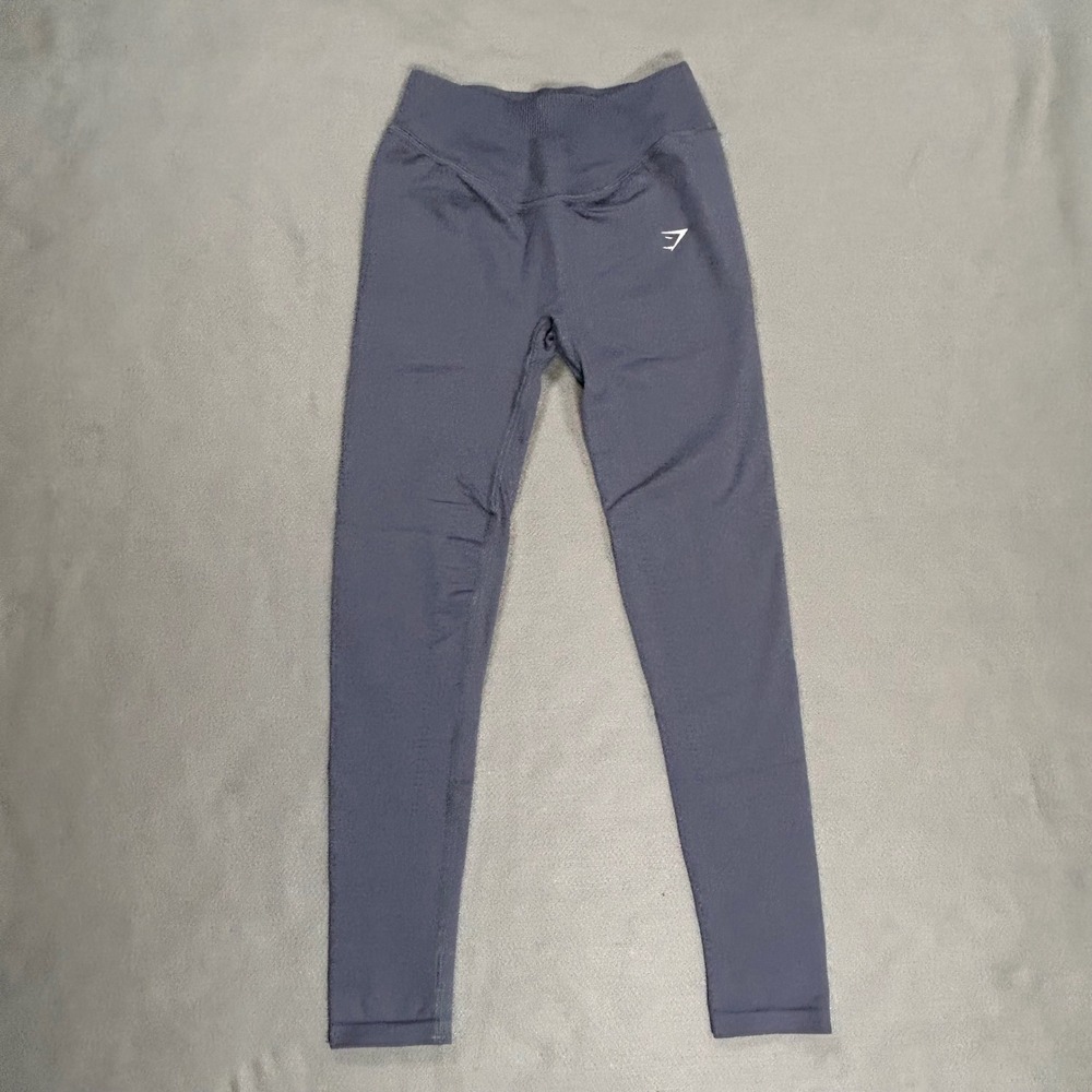 Gymshark Energy+ Seamless Leggings High Waisted Grey Size S B6A4T